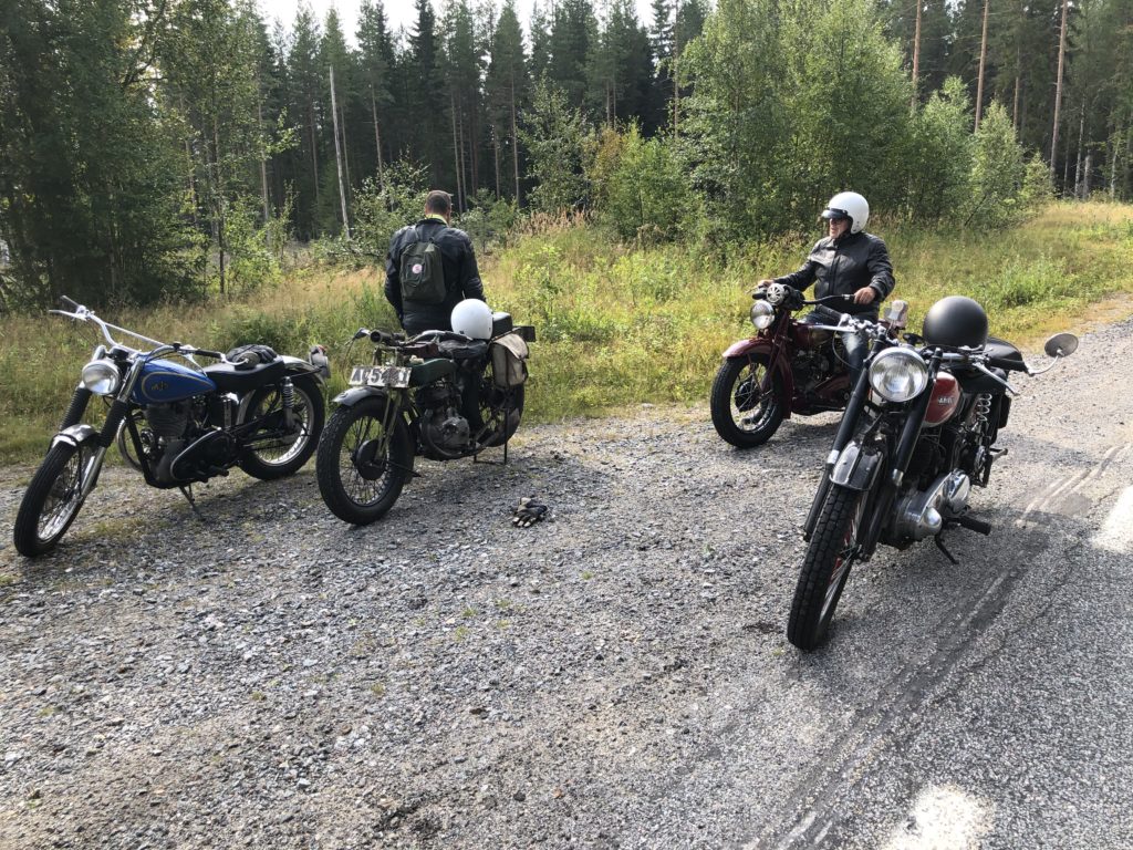 Veteran mc utflykt
